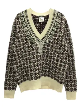 CHANEL Pre-Owned: Трикотажный свитер 