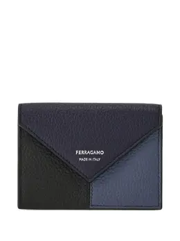 Ferragamo: Голубой картхолдер 