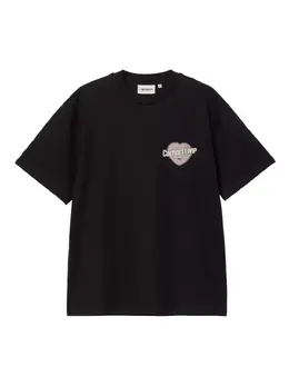 Carhartt WIP: Чёрная футболка 