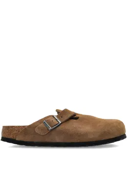 Birkenstock: Тёмные сабо 
