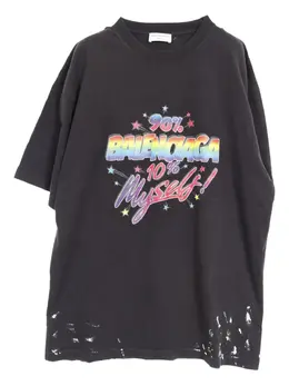 Balenciaga Pre-Owned: Футболка с принтом 