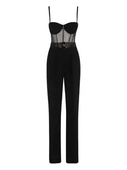 Elisabetta Franchi: Чёрный топ 