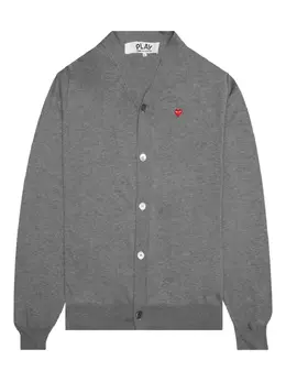 Comme Des Garçons Play: Кардиган  Heart на пуговицах