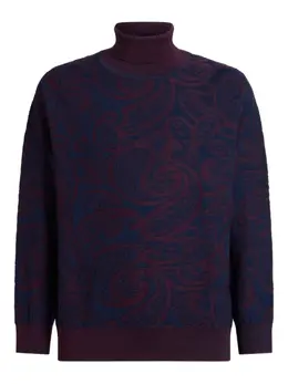 ETRO: Жаккардовый свитер 