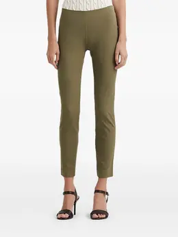 Lauren Ralph Lauren: Зелёные брюки 