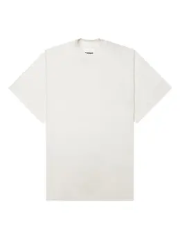 Jil Sander: Бежевая футболка 