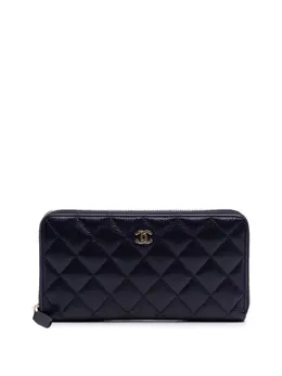 CHANEL Pre-Owned: Голубой кошелёк 