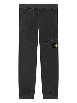 Stone Island: Чёрные брюки  Compass
