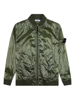 Stone Island: Зелёная куртка  Compass