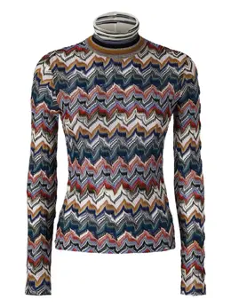 Missoni: Голубой свитер 