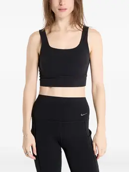 Nike: Чёрный бюстгальтер 
