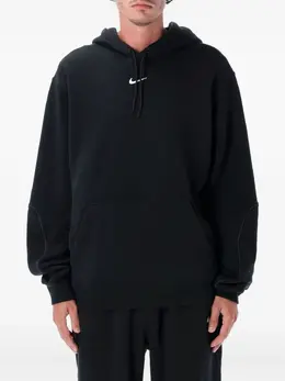 Nike: Чёрная толстовка  Swoosh
