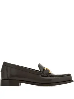 Ferragamo: Коричневые лоферы 