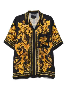 Versace Jeans Couture: Рубашка с принтом 