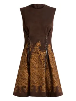 ETRO: Кружевное платье 
