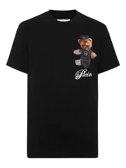 Philipp Plein: Футболка  Teddy Bear с принтом