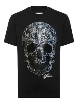 Philipp Plein: Чёрная футболка  Skull