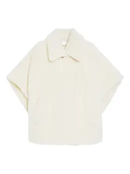 Max Mara: Плащ с коротким рукавом 