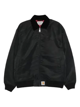 Carhartt WIP: Чёрная куртка 