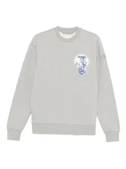 Moncler: Светлый свитшот 