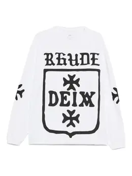 RHUDE: Свитшот с принтом 
