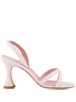 Manolo Blahnik: Розовые сандалии 