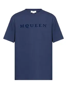 Alexander McQueen: Хлопковая футболка 