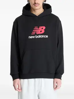 New Balance: Чёрная толстовка 