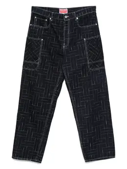 Kenzo: Синие джинсы 