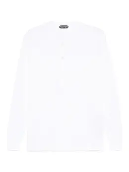 TOM FORD: Футболка с длинным рукавом 