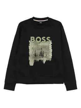 BOSS: Свитшот с принтом 