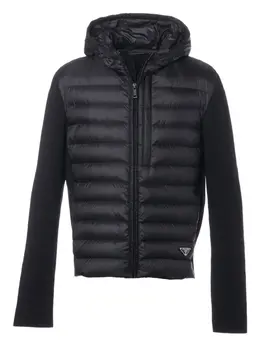 Prada Pre-Owned: Куртка с капюшоном 
