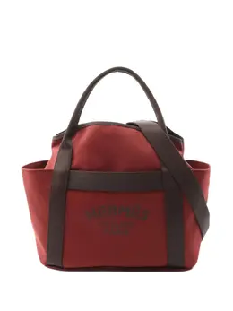 Hermès Pre-Owned: Бордовая сумка 