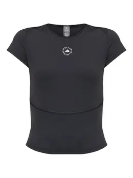 adidas by Stella McCartney: Чёрный топ 