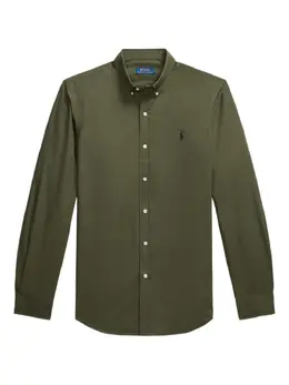 Polo Ralph Lauren: Зелёная рубашка 