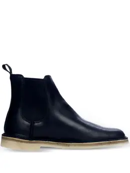 Clarks Originals: Чёрные ботинки 