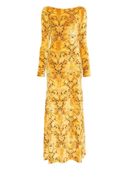 ETRO: Платье  Baroque с принтом