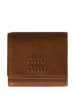 Miu Miu: Коричневый кошелёк 