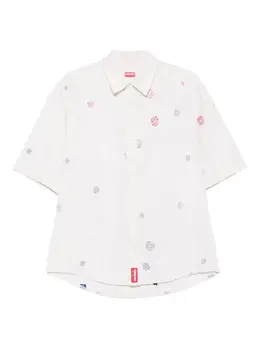 Kenzo: Рубашка с коротким рукавом 