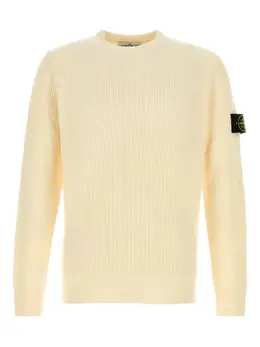 Stone Island: Жёлтый свитер 