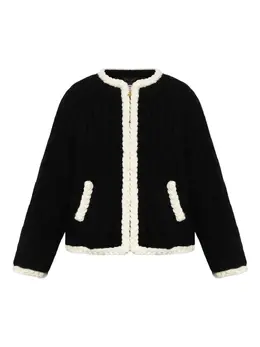 Moschino: Трикотажная куртка 