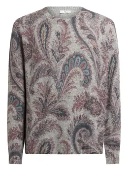 ETRO: Жаккардовый свитер 