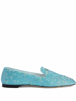 Giuseppe Zanotti: Голубые лоферы 