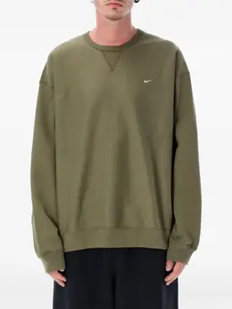 Nike: Зелёный свитшот  Solo Swoosh
