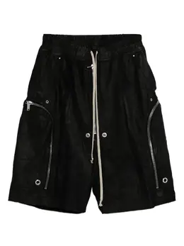 Rick Owens: Кожаные шорты  Bela