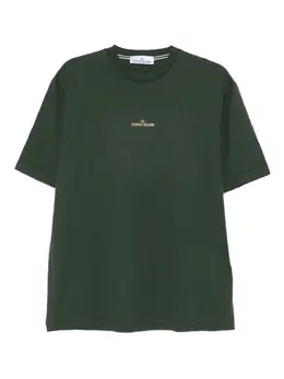 Stone Island: Футболка с принтом 
