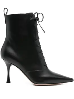 Gianvito Rossi: Чёрные ботинки 