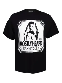 Mostly Heard Rarely Seen: Футболка с принтом 