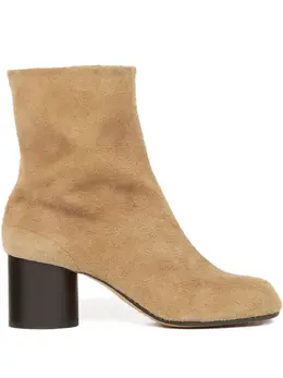 Maison Margiela: Бежевые ботинки 