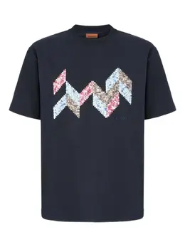 Missoni: Хлопковая футболка 